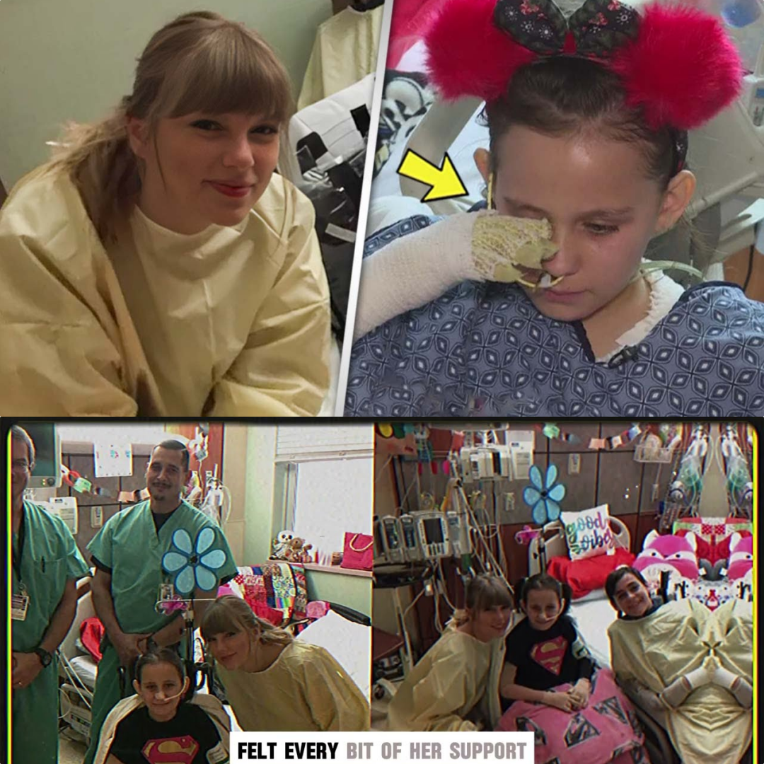 Taylor Swift Surprised 8-Year-Old Burn Victim with Unexpected Hospital Visit JJ
