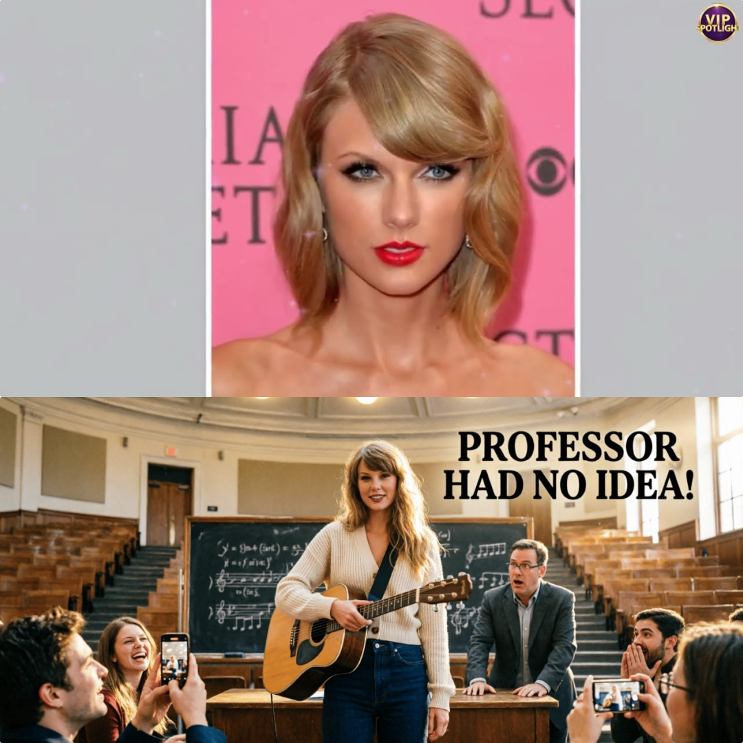 A Professor Called Out a “Disinterested” Student — Then Realized It Was Taylor Swift JJ