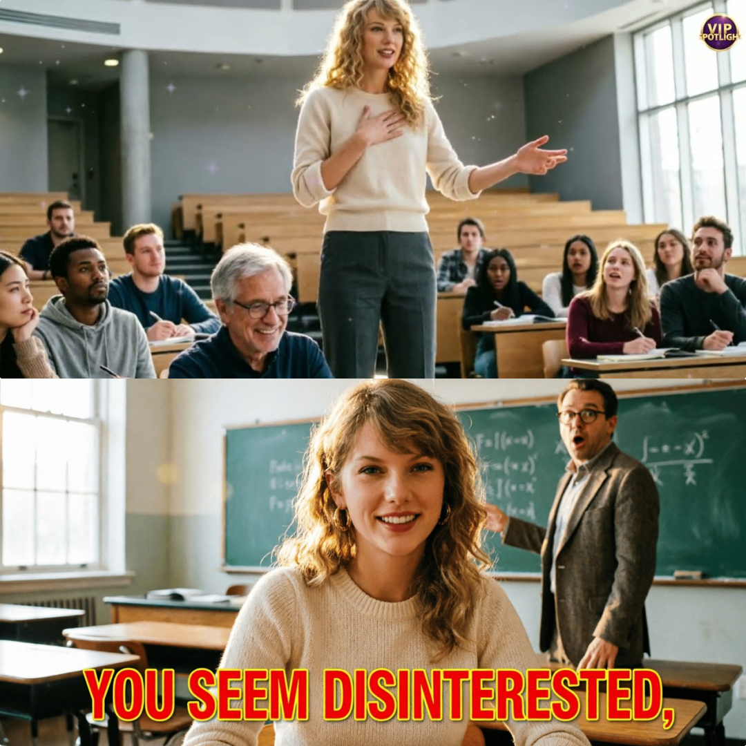 You Seem Disinterested, Come Demonstrate” — The Professor Had No Idea He’d Just Called Out Taylor JJ