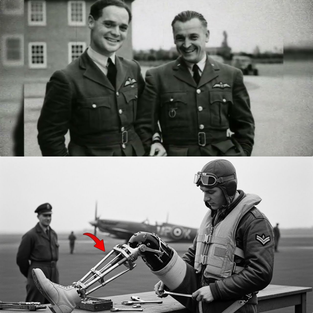Germans Laughed at This “Legless Pilot” — Until He Destroyed 21 of Their Fighters​​​​​​​​​​​​​​​​ JJ