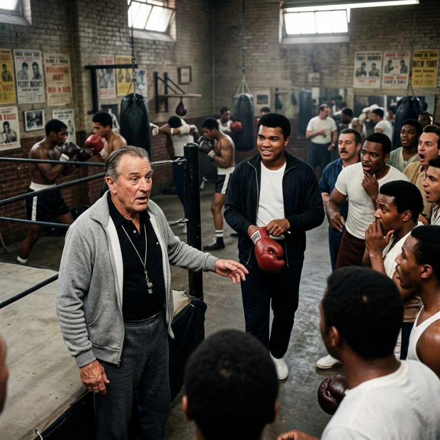 Boxing Coach Challenged ‘Man in Back’ to Demonstrate—It Was Muhammad Ali JJ