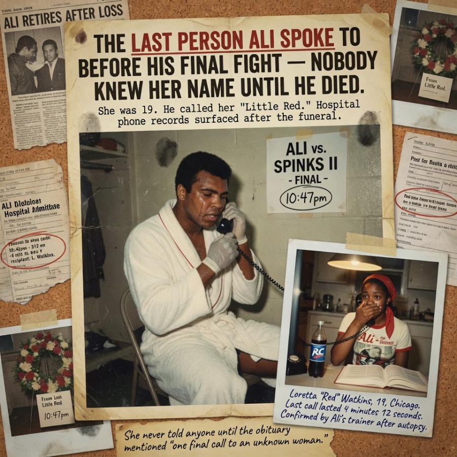 The Final Voice Ali Heard Before His Last Fight Belonged to a Woman Nobody Knew Until His Death