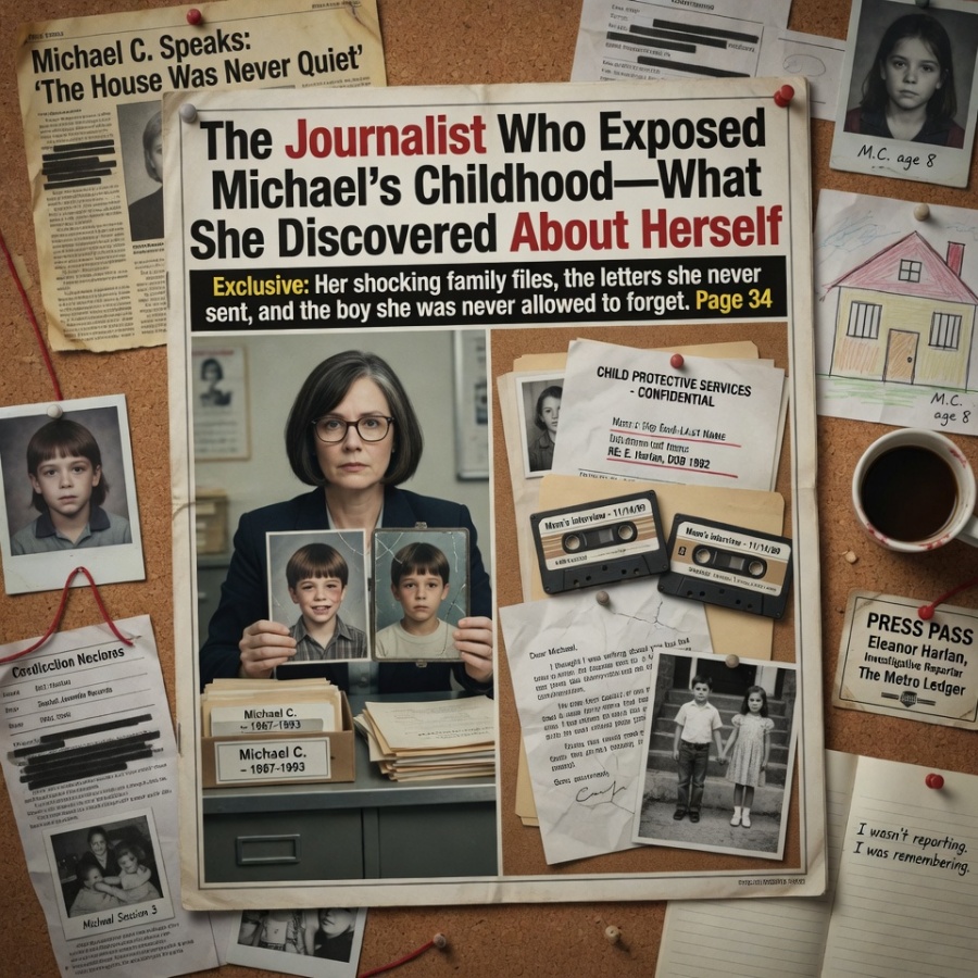 The Silhouette in the Static: The Investigative Reporter Who Unpeeled the Layers of Michael Jackson’s Hidden Past and the Echoes She Found in Her Own Soul
