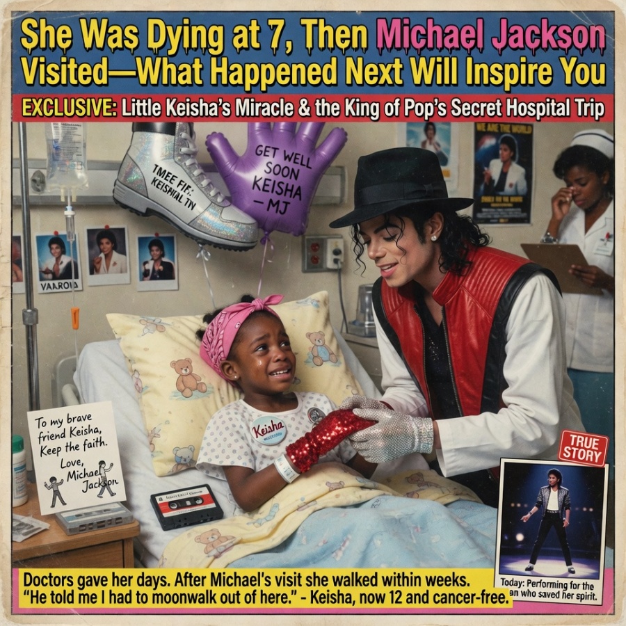 The Whispered Promise of the Neverland Guest: The Little Girl Who Defied the Odds After a Midnight Encounter with a Legend