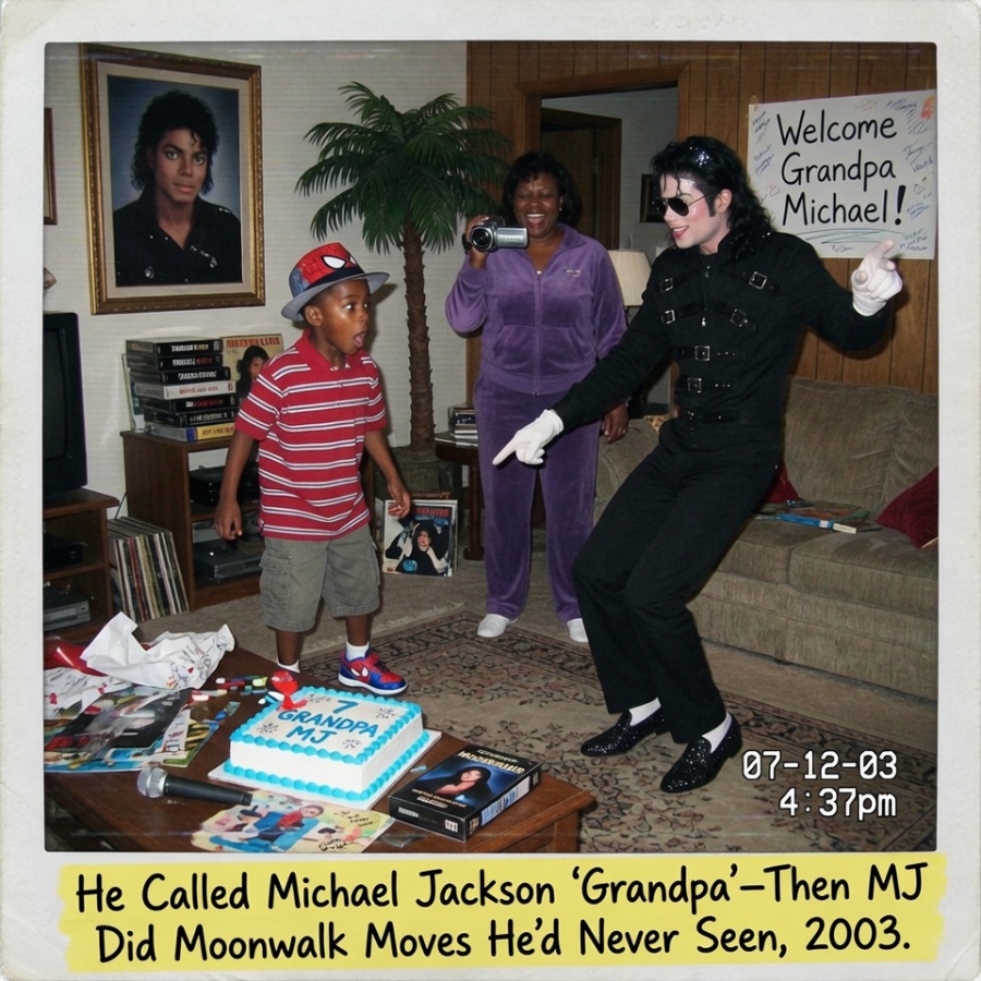 The Inheritance of Motion: The Day a Little Boy Called the King of Pop “Grandpa” and the Legend Revealed His Secret Soul