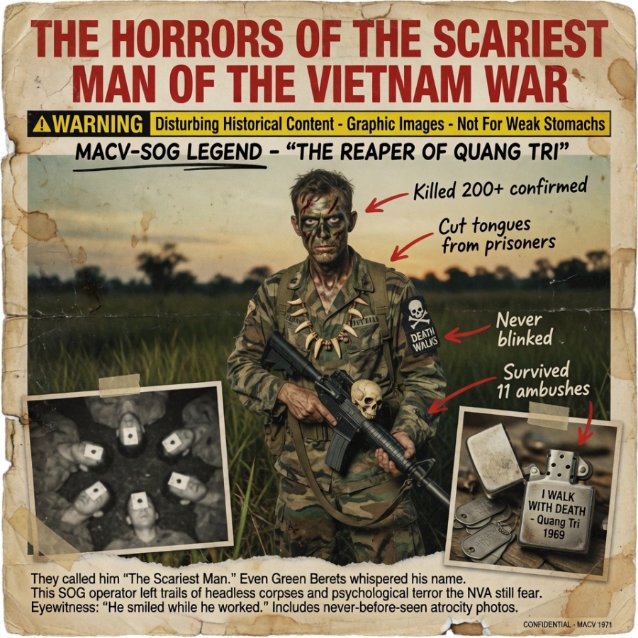 The Shadows of the Central Highlands: Unearthing the Distorted Legacy of the Vietnam War’s Most Feared Soldier