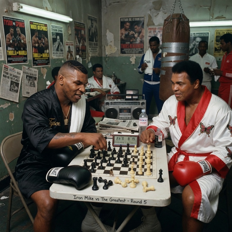 The Heavyweight Gambit: When the Iron Fist Met the Greatest Mind in the Squared Circle