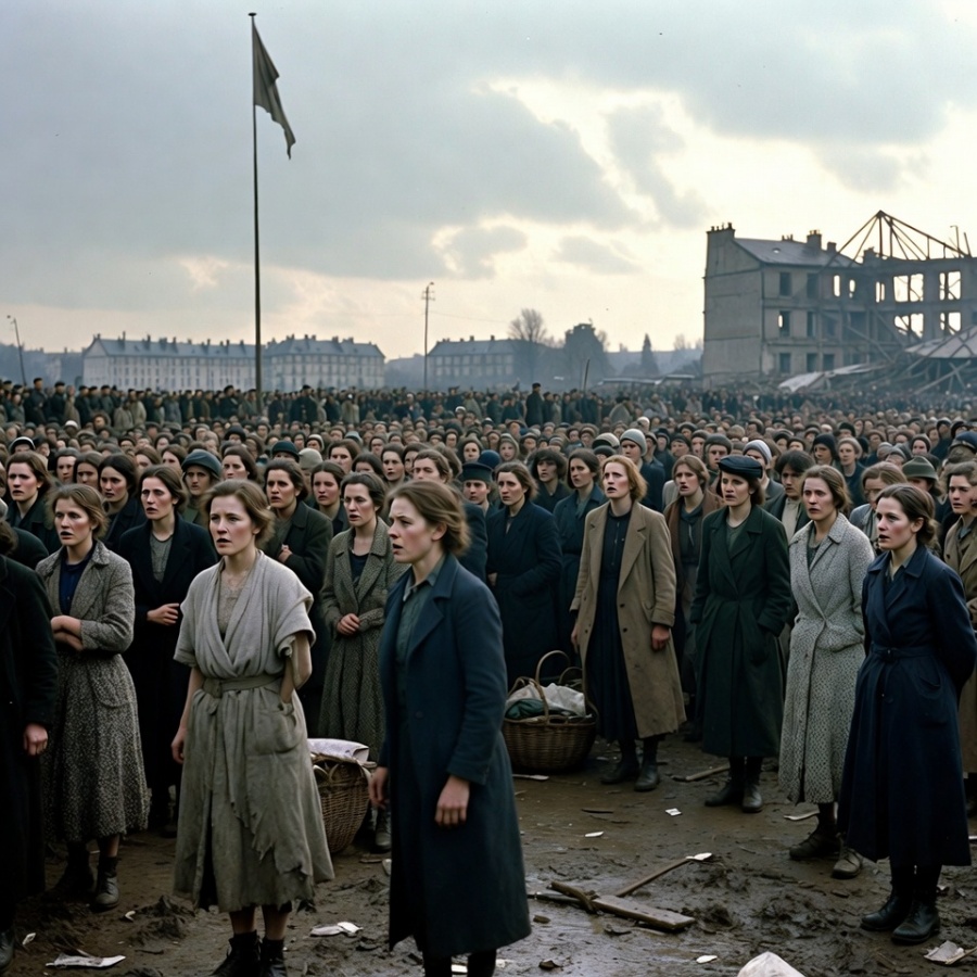 The Echoes of the Razor: The Brutal Public Humiliation of 20,000 Collaborators During the Liberation of France