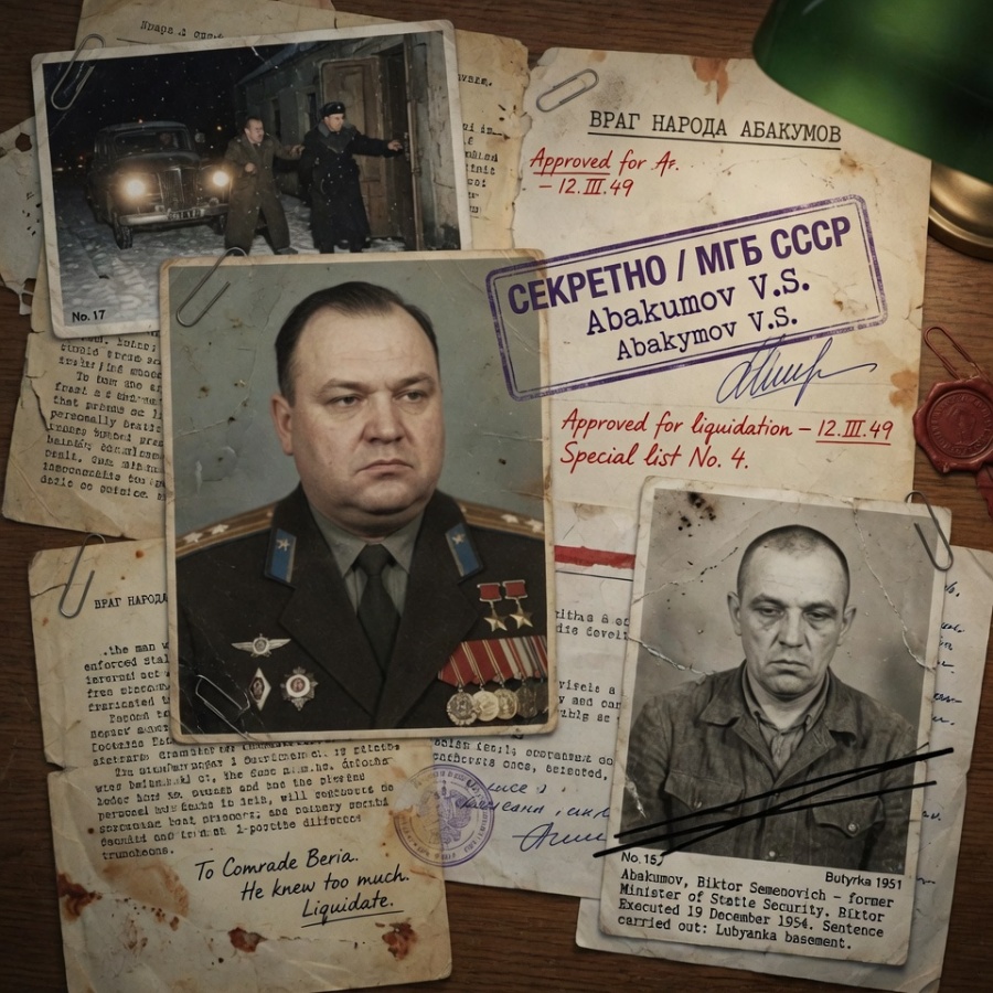 The Shadow in the Kremlin Pantry: The Man Who Enforced Stalin’s Terror… Then Became Its Victim: Abakumov