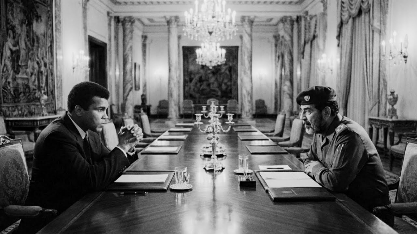 Ali sat with Saddam Hussein for 50 MINUTES — what he said freed 15 American hostages JJ