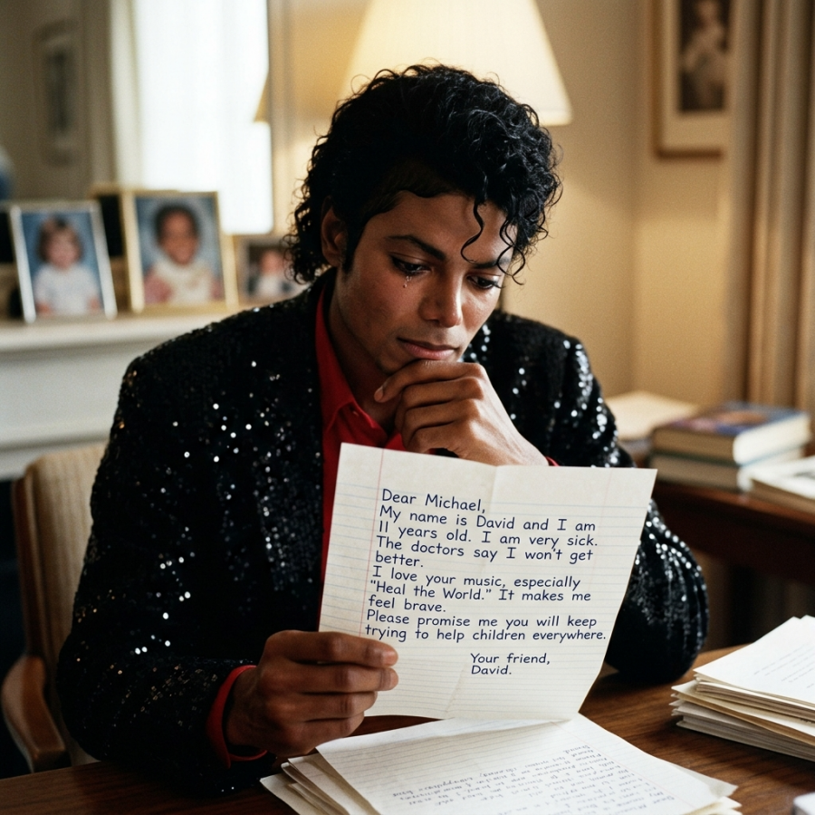 The Envelope in the Attic: How an 11-Year-Old’s Final Letter Altered the Spiritual Compass of the King of Pop Forever
