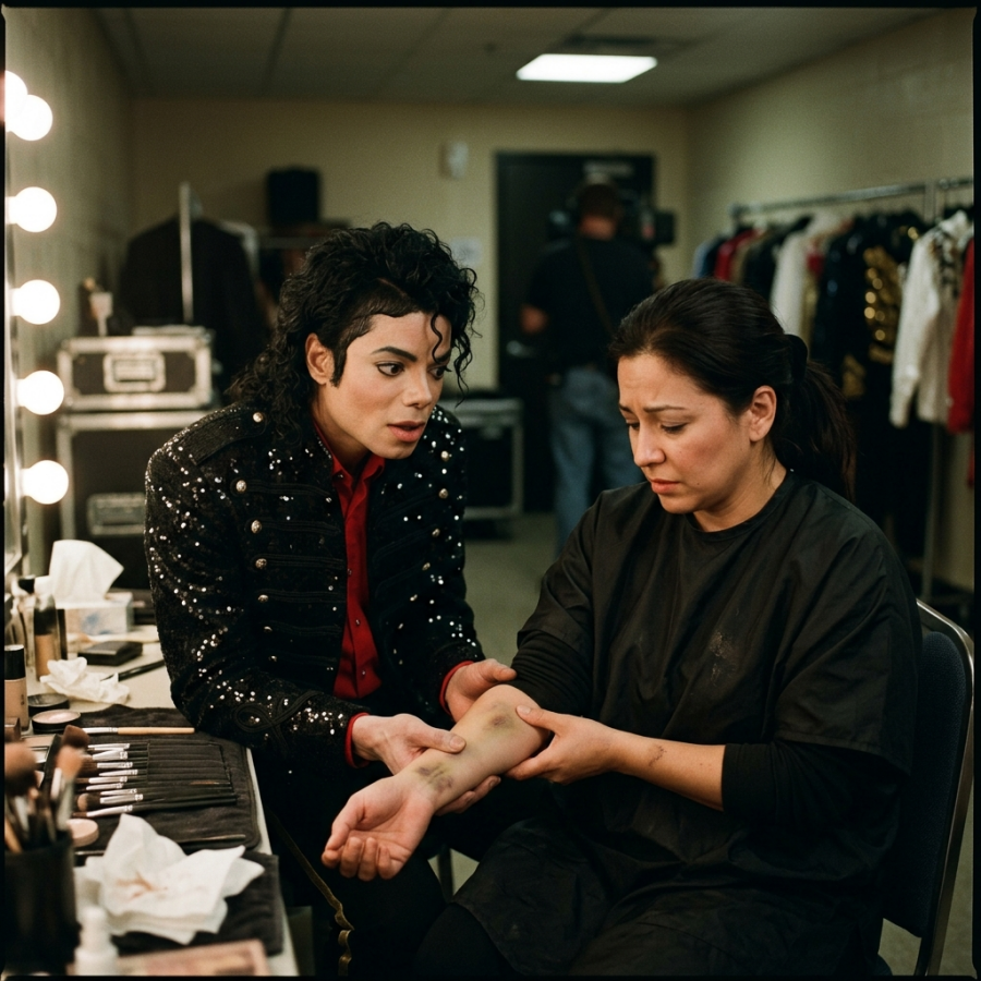 The Silent Palette of the King: How the Discovery of a Makeup Artist’s Hidden Trauma Altered the Course of the History World Tour