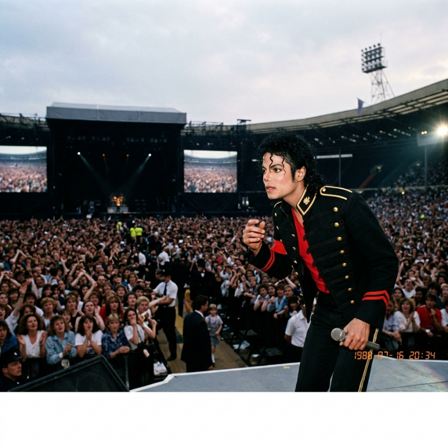 The Echo of the Lost Lyric: The Night the King of Pop Silenced Wembley to Find a Single Face in a Sea of Seventy Thousand