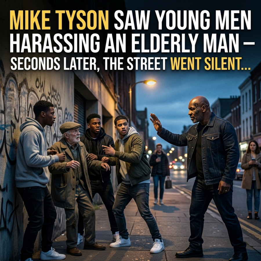 The Unspoken Law of the Iron Legend: Why the Sidewalk Froze When Mike Tyson Stepped into the Light