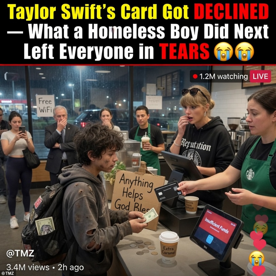The Day the Platinum Card Failed: How a Street Kid’s Final Crumpled Dollar Brought a Pop Icon to Her Knees