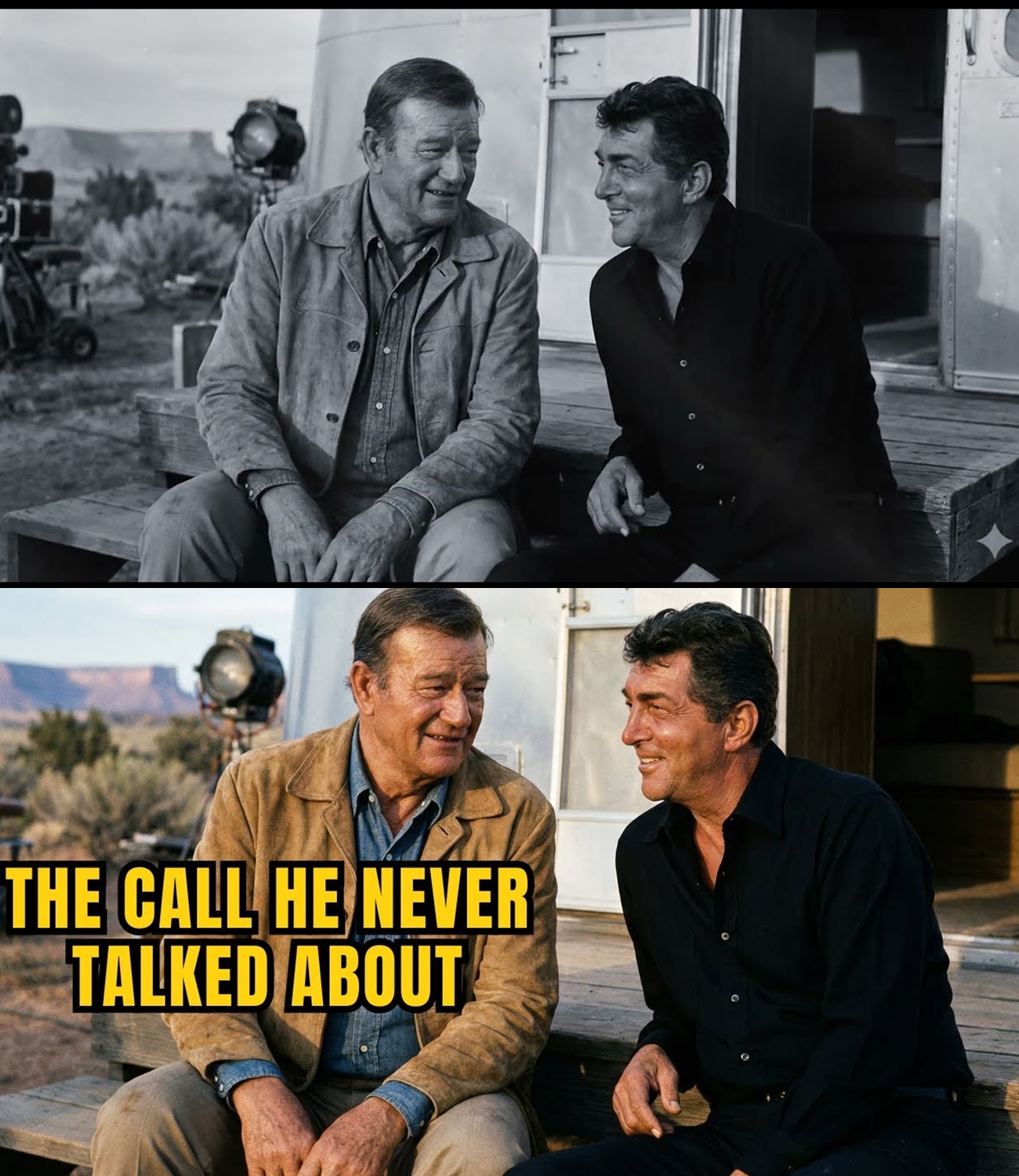 Why John Wayne Chose Dean Martin Over Everyone — One Phone Call at Midnight