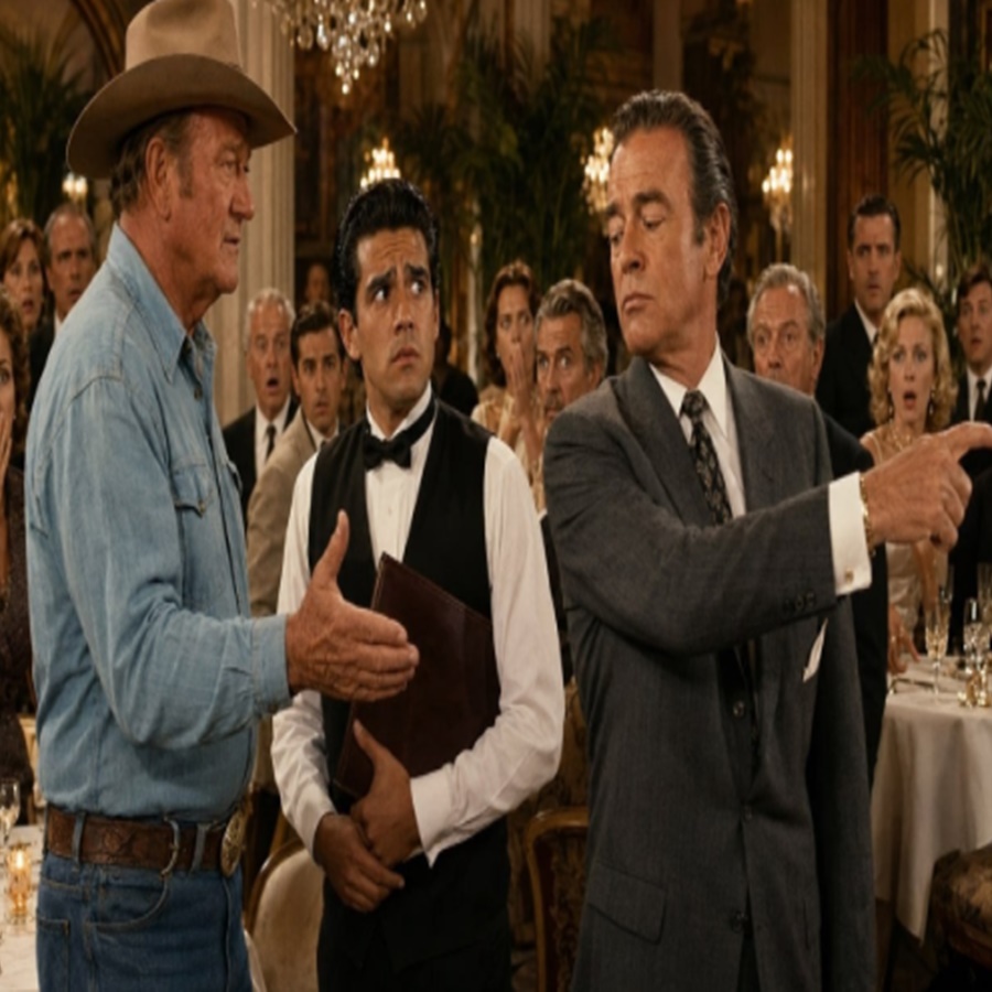 Restaurant Owner Humiliated John Wayne Over His Outfit—Minutes Later He Was Fighting Back Tears