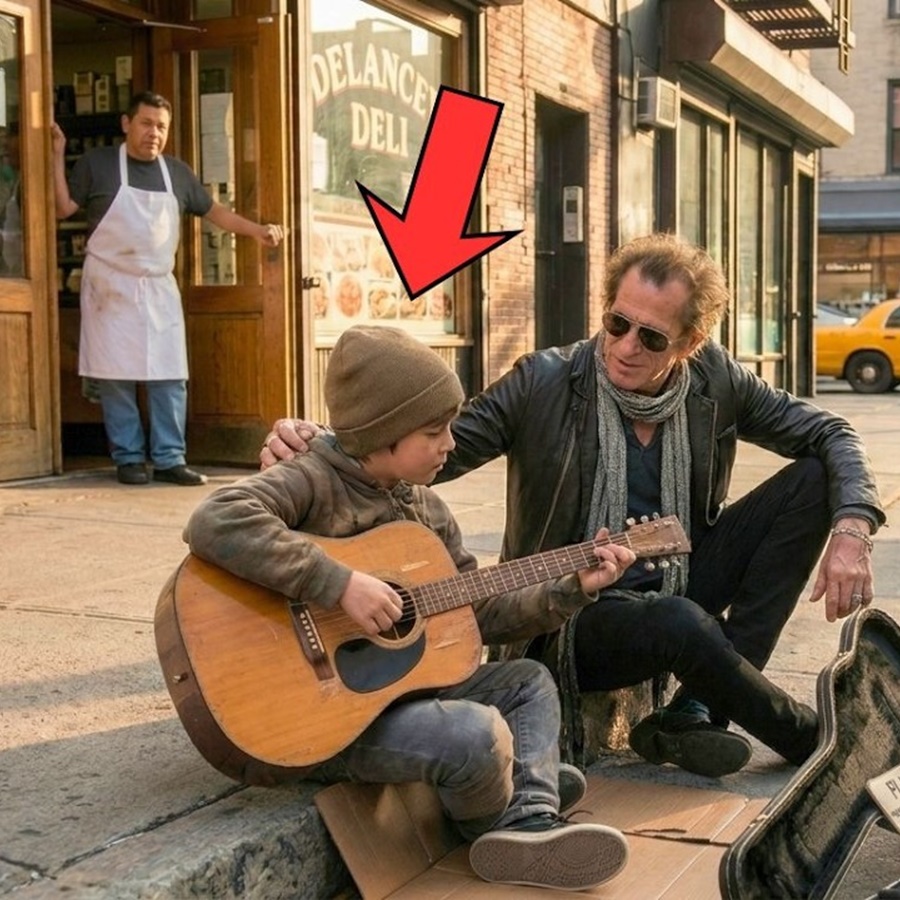 He Heard His Own Song Coming from a Broken Guitar Right on Delancey Street — KEITH RICHARDS Did THIS