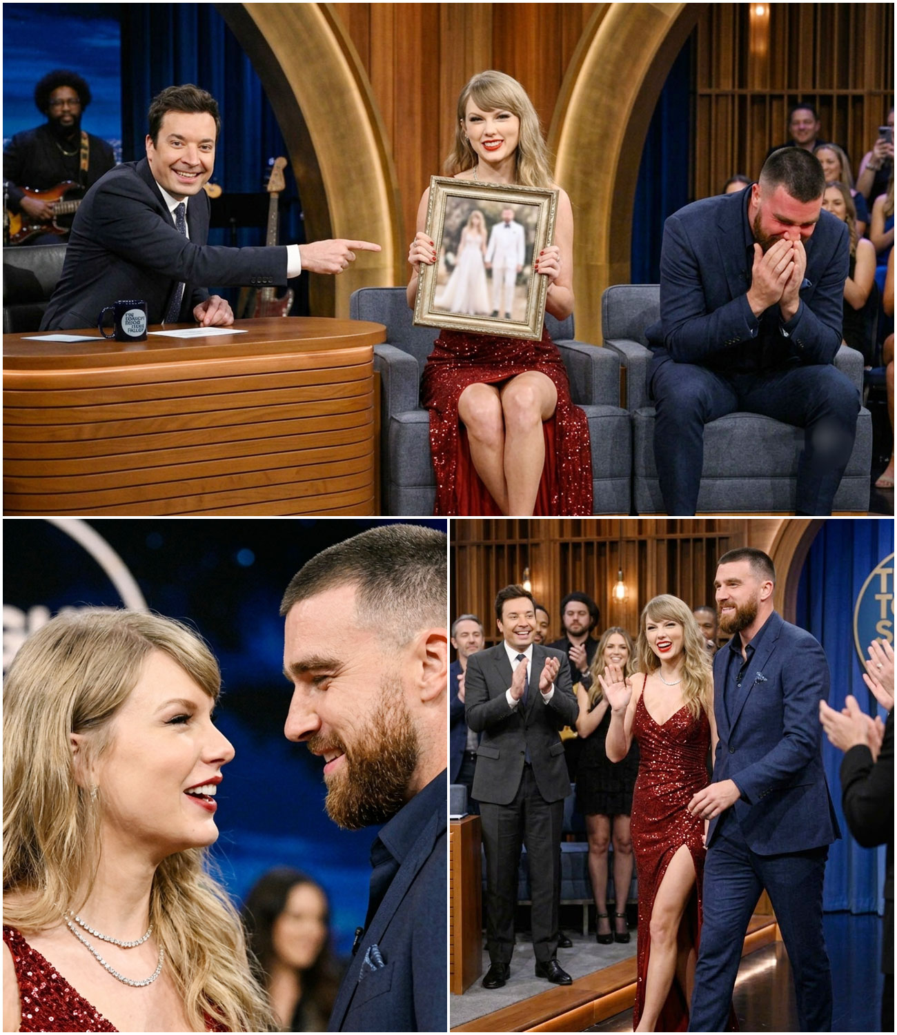Travis Kelce and Taylor Swift Make Shocking First Public Appearance as a Married Couple on ‘The Tonight Show Starring Jimmy Fallon’