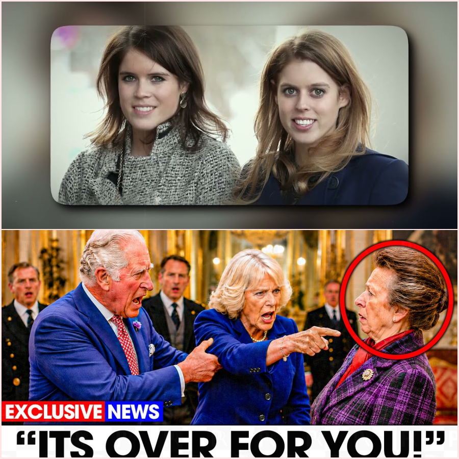 Charles LOSES CONTROL After Camilla ATTACKS Princess Anne in Front of Staff 