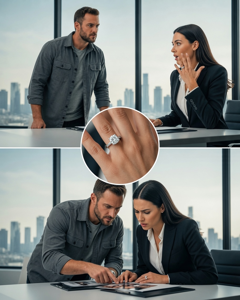 “Ma’am, My Dad Has a Ring Like Yours,” the Little Girl Said — The Billionaire CEO Went Pale
