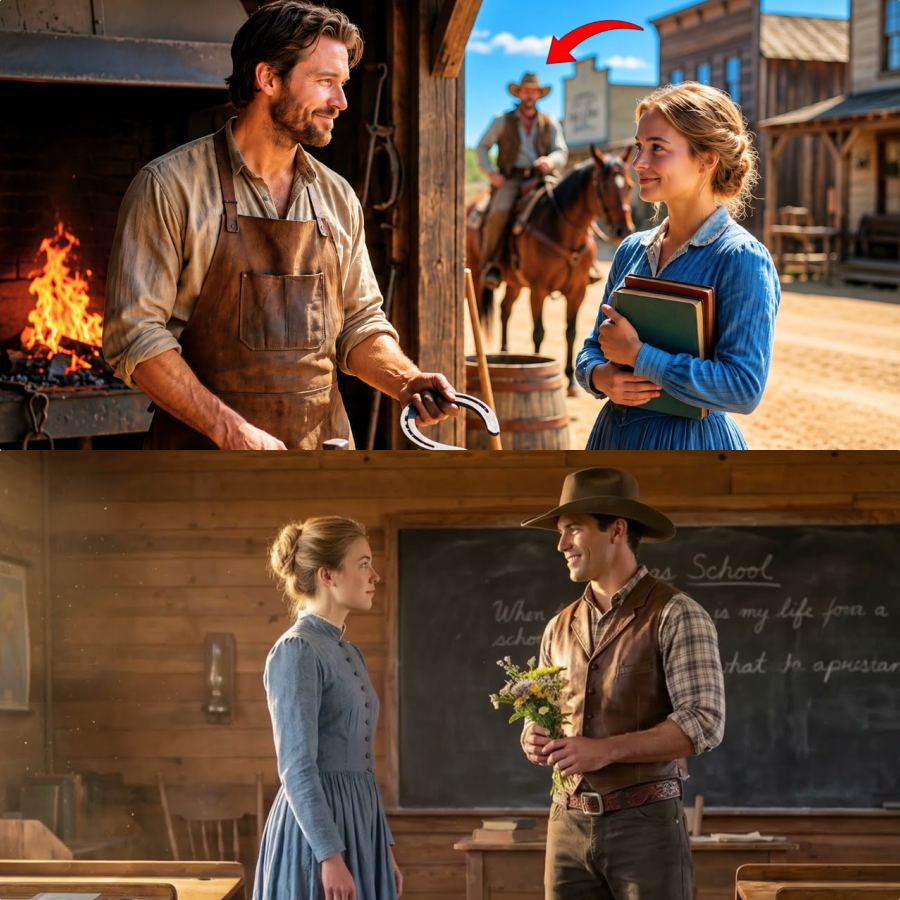 I Said, ‘A Cowboy Will Win Your Heart One Day’… She Whispered, ‘I’d Rather It Be a Blacksmith.'”