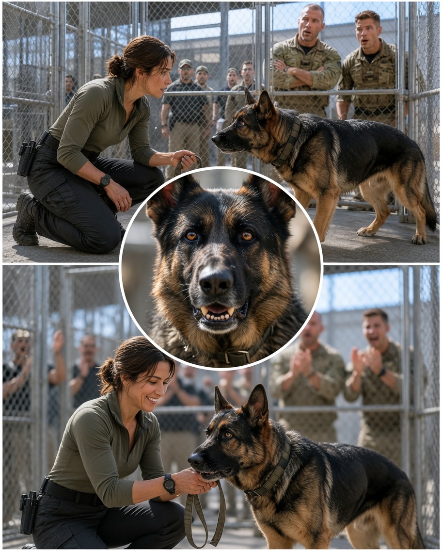 SEALs Threw the New Girl into a K9 Fight — Not Knowing She commander the Dog!