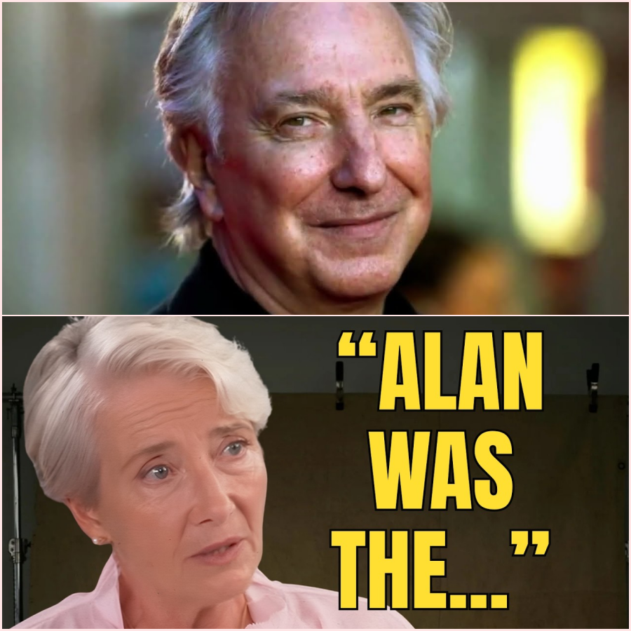 At 66, Emma Thompson Finally Speaks About Alan Rickman. 
