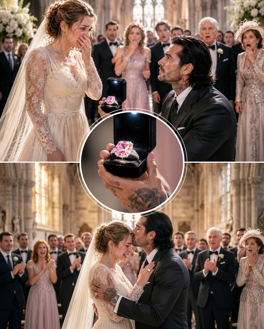 They Laughed At Her Cheap Wedding Dress — Until The Mafia Boss Arrived With A $10 Million Ring
