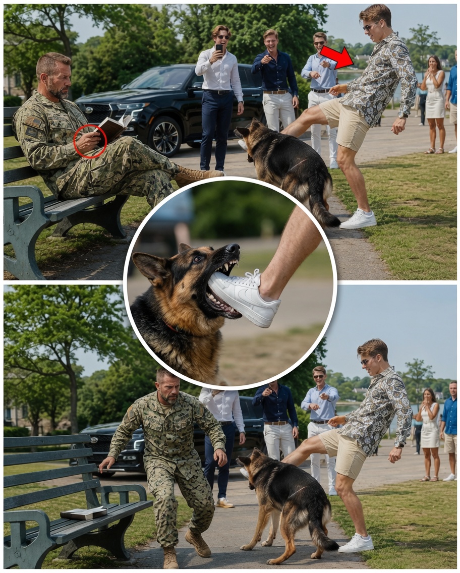 Spoiled Rich Kids Attacked a Quiet Veteran’s Dog—Unaware He Was a Lethal Navy SEAL Captain