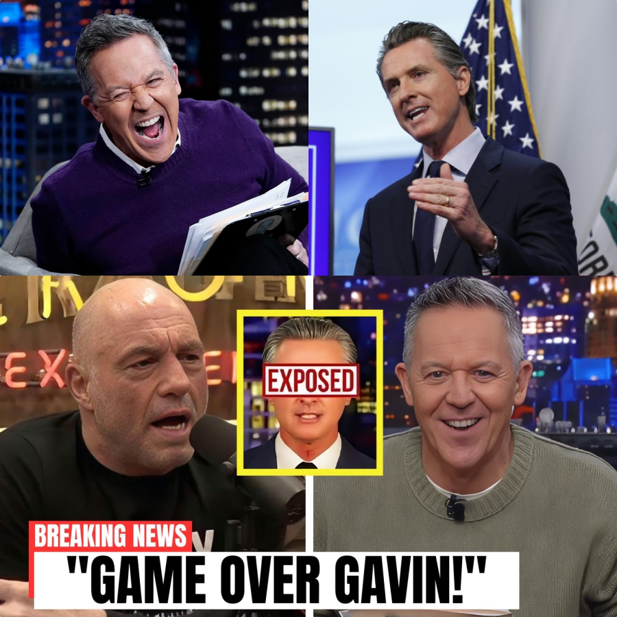 The Great Unmasking: How Joe Rogan and Greg Gutfeld Dismantled the Gavin Newsom Myth