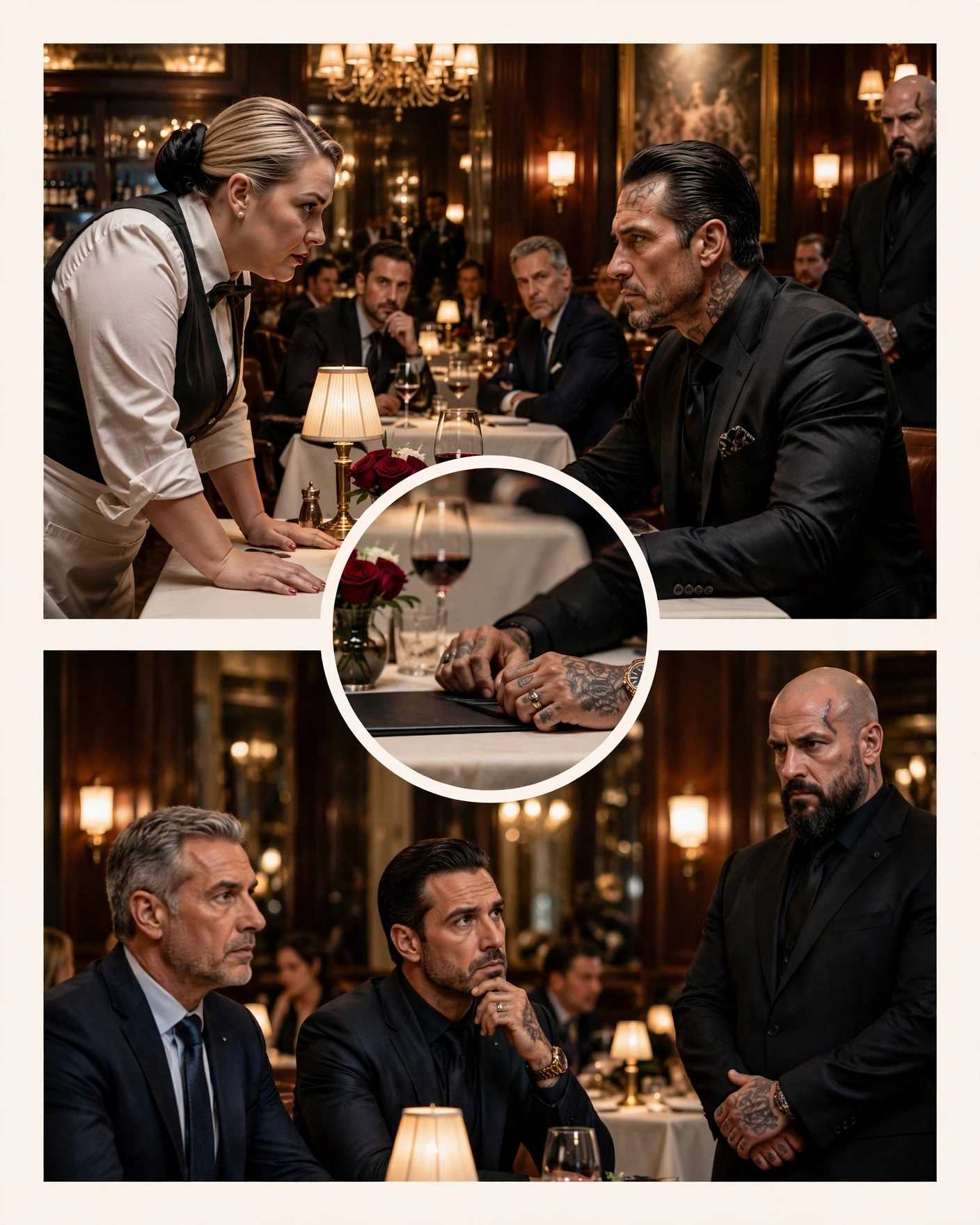 The Mafia Boss Insulted Her In Arabic, The Waitress Answered Back And Called Him A Coward