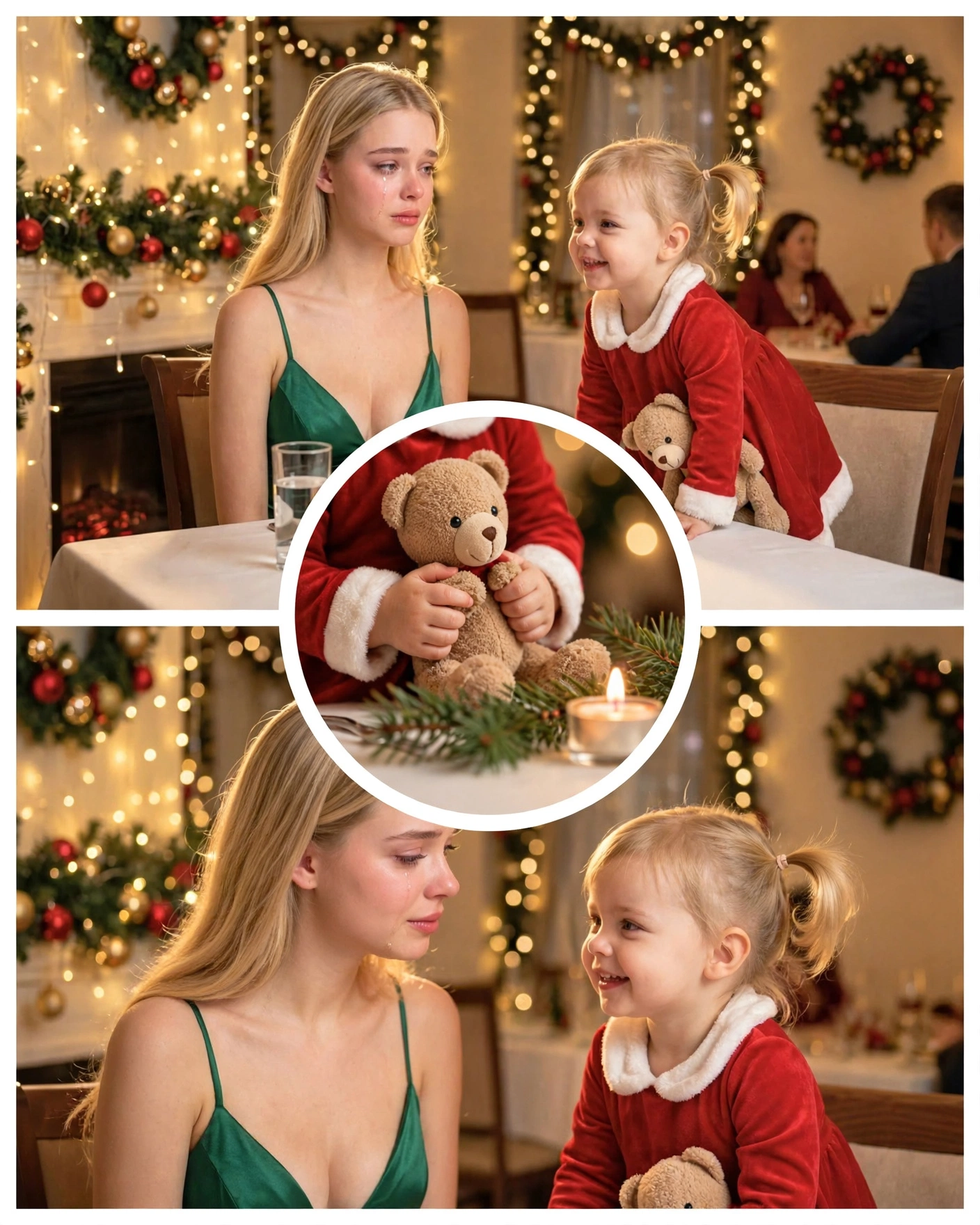 She Was Rejected On A Christmas Blind Date—Until A Little Girl Asked “Can You Be My New Mom”
