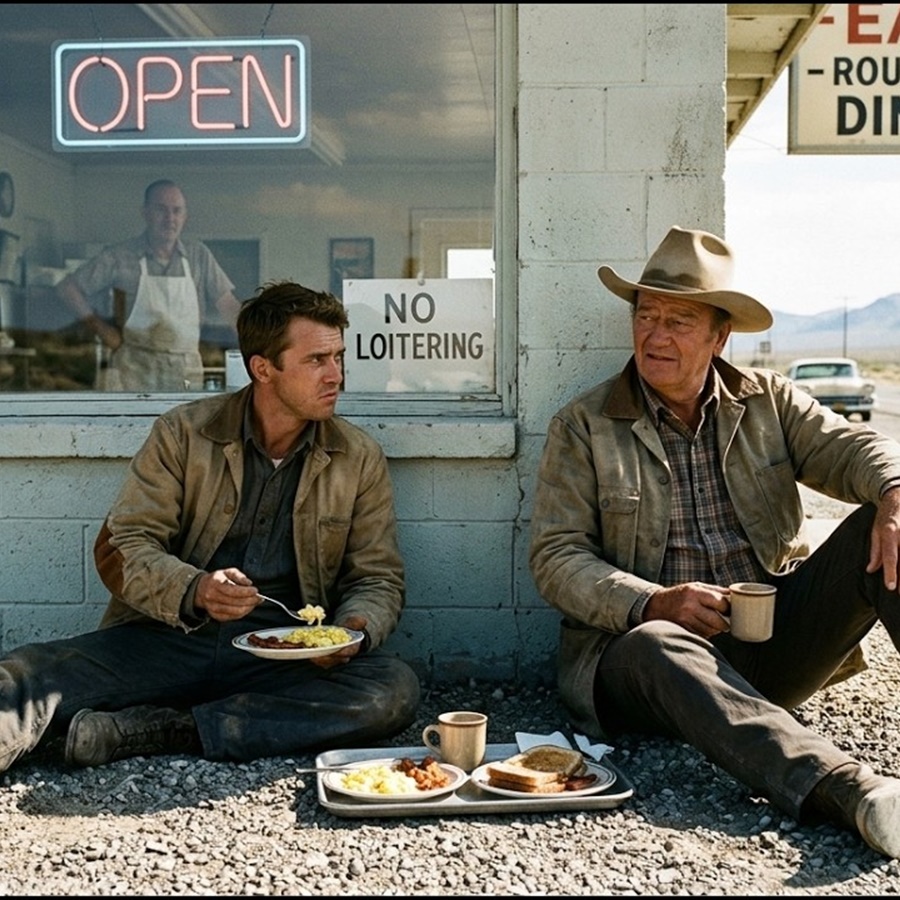 John Wayne Found A Korean War Veteran Begging Outside A Diner In Nevada 1960 — Then He Hired Him D