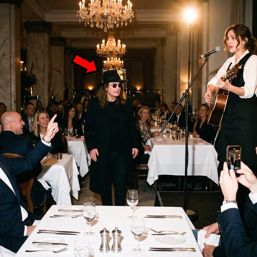 Everyone Laughed at a Waitress Singing “Mama, I’m Coming Home” — Then Ozzy Osbourne Walked Onstage D