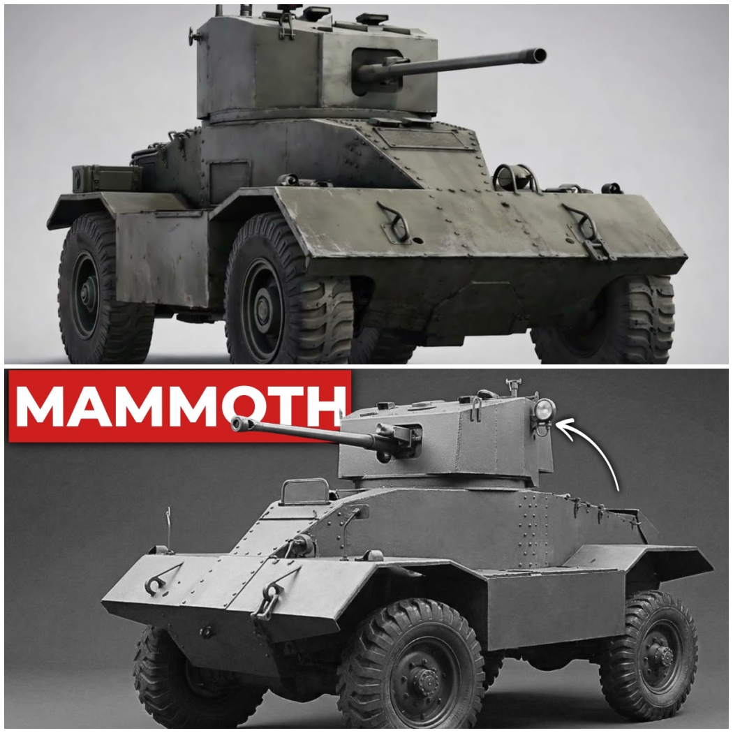 The ‘Giant’ British Armoured Car That Carried A Tank Gun And Terrified Rommel’s Scouts –  Hw