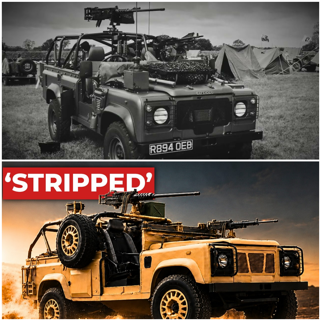 The ‘Naked’ British Land Rover SAS Chose Over Every American Humvee In Iraq –  Hw