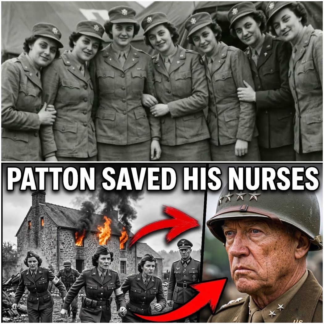 An SS Officer Kept Captured US Nurses in a Burning Compound—Patton’s Third Army Left Him Nothing D