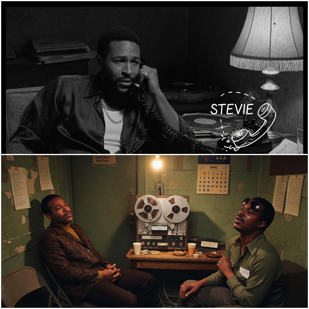Marvin Gaye Asked Stevie Wonder to Listen to His New Album — Stevie Said Nothing for Two Minutes — T D